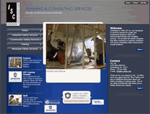 Tablet Screenshot of isc-safety.com
